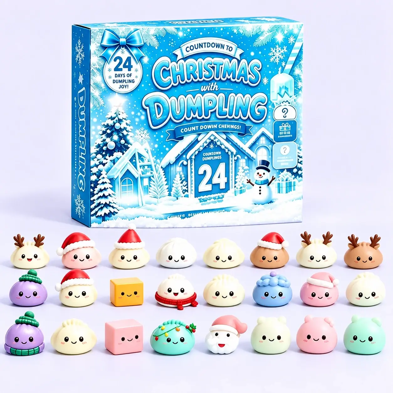 Countdown to Christmas Dumpling Advent Calendar β main