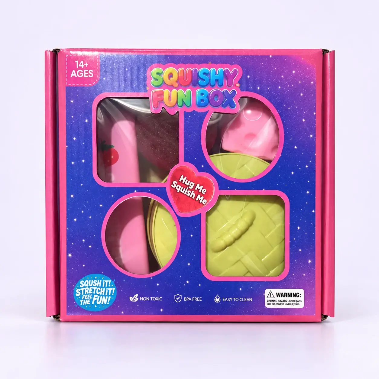 Pink Slow-Rise Squishy Gift Set (4 pcs) β main