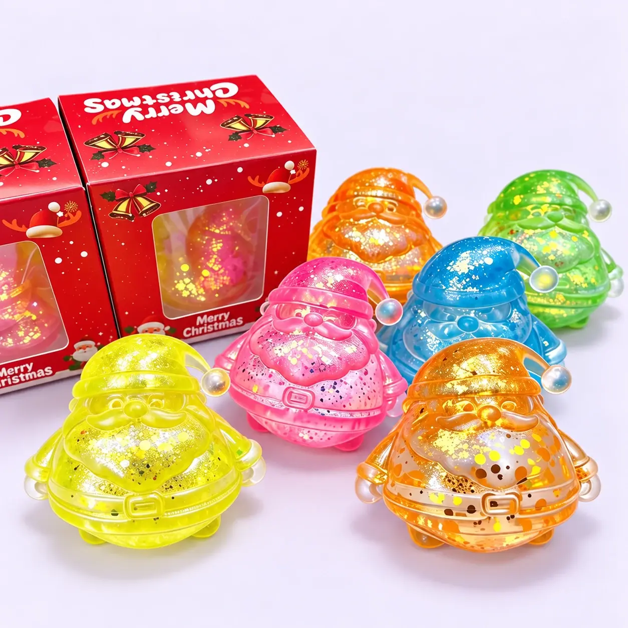 Christmas Tree & Santa Maltose Squishy Set β main