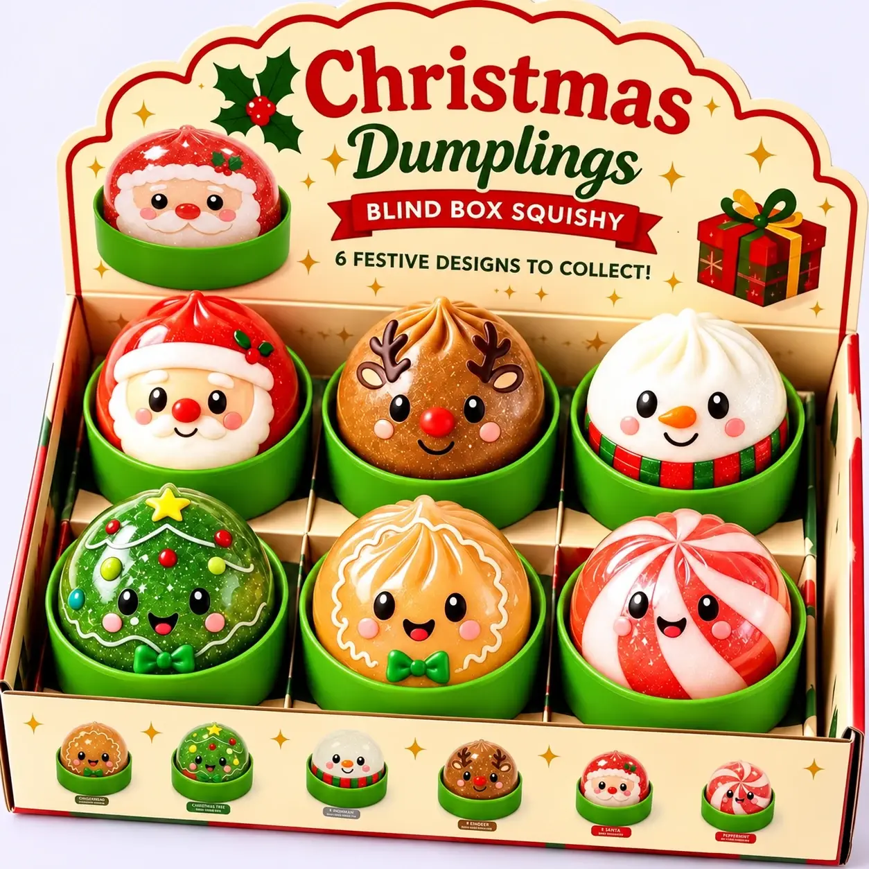 Christmas Bun Squishy Gift Box β main