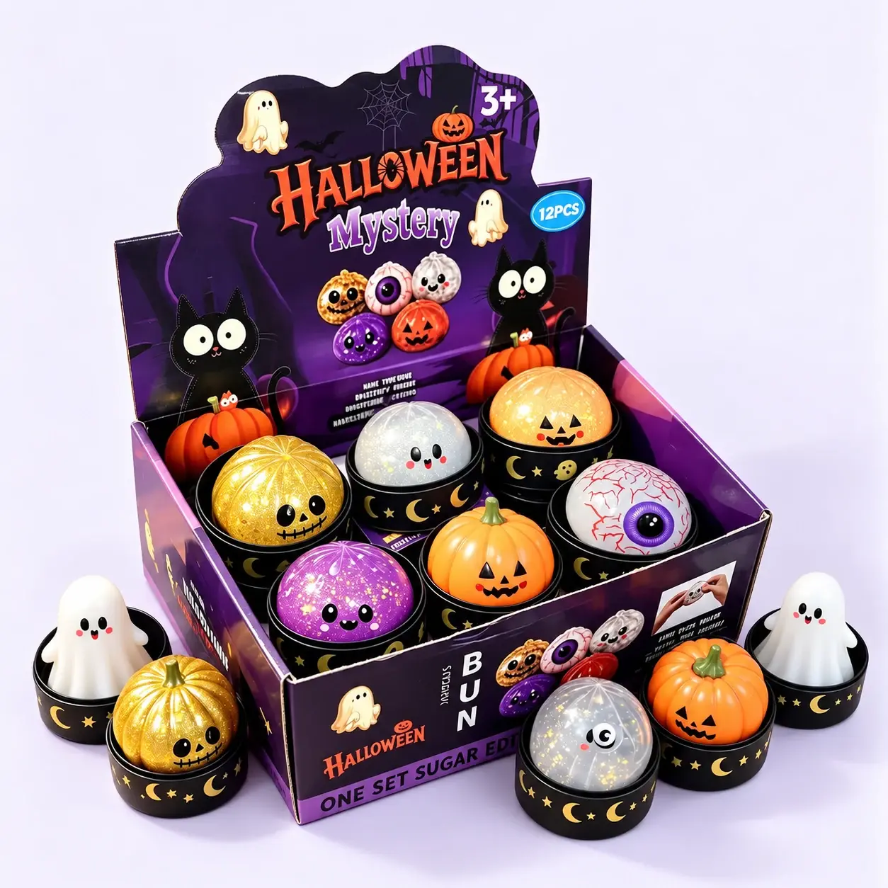 Halloween Bun Squishy Gift Box β main