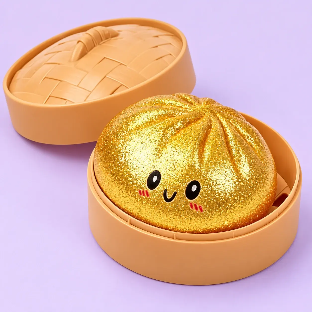 Glitter Dumpling in Steamer Basket β main